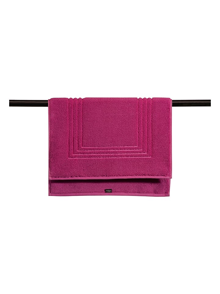 Vossen Dywanik łazienkowy "De Luxe" w kolorze różowym rozmiar: 50x70 cm