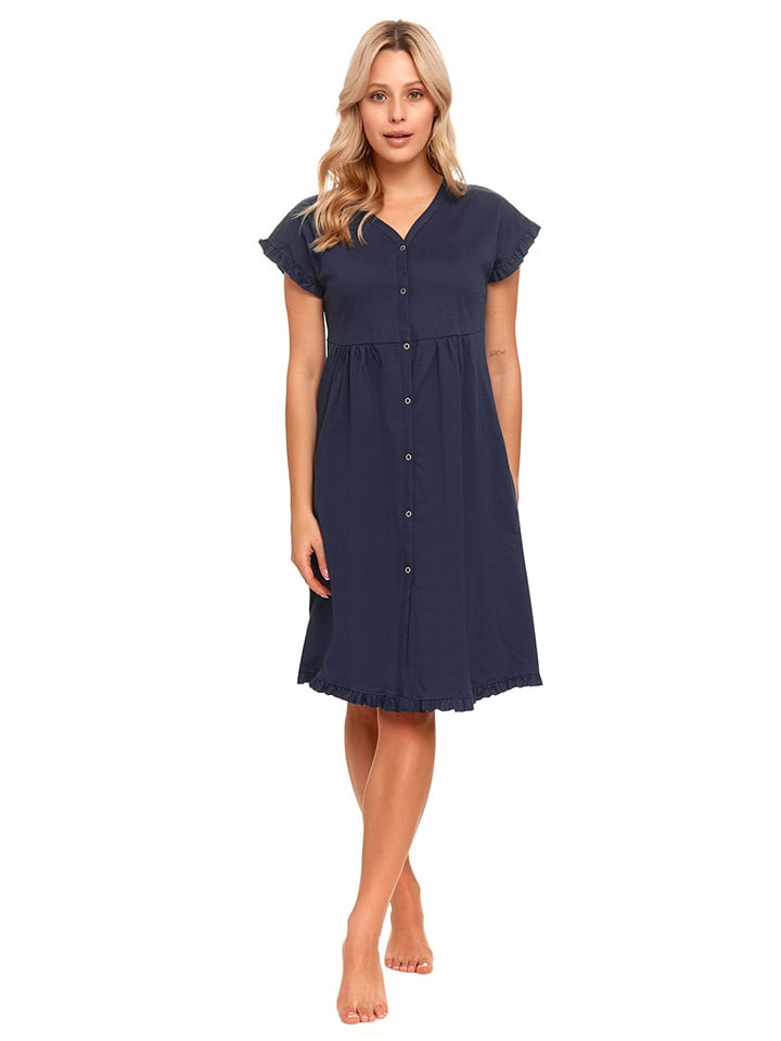 Doctor Nap Ciążowa koszula nocna w kolorze granatowym rozmiar: M