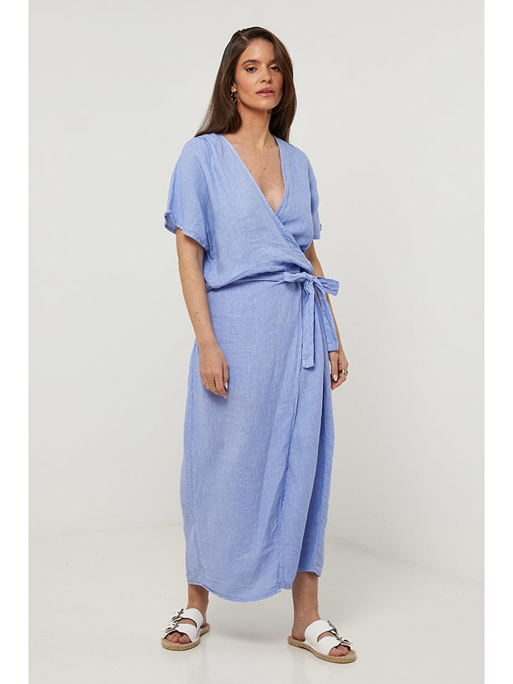 Rodier Lin 2-częściowy zestaw w kolorze błękitnym rozmiar: S/M