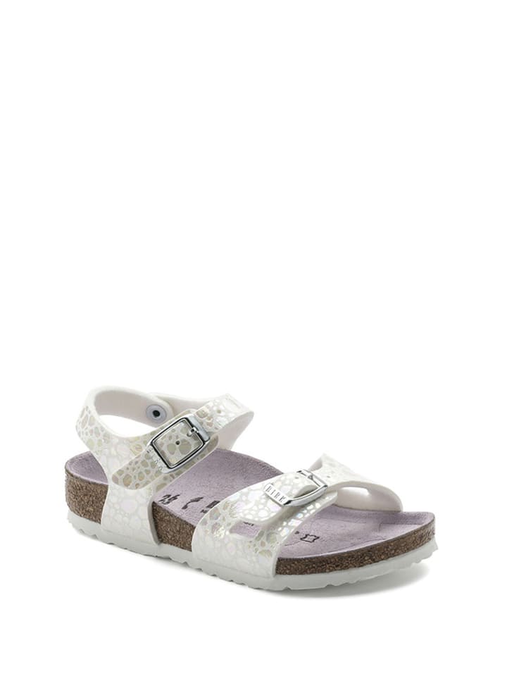 Birkenstock Sandały w kolorze białym rozmiar: 27