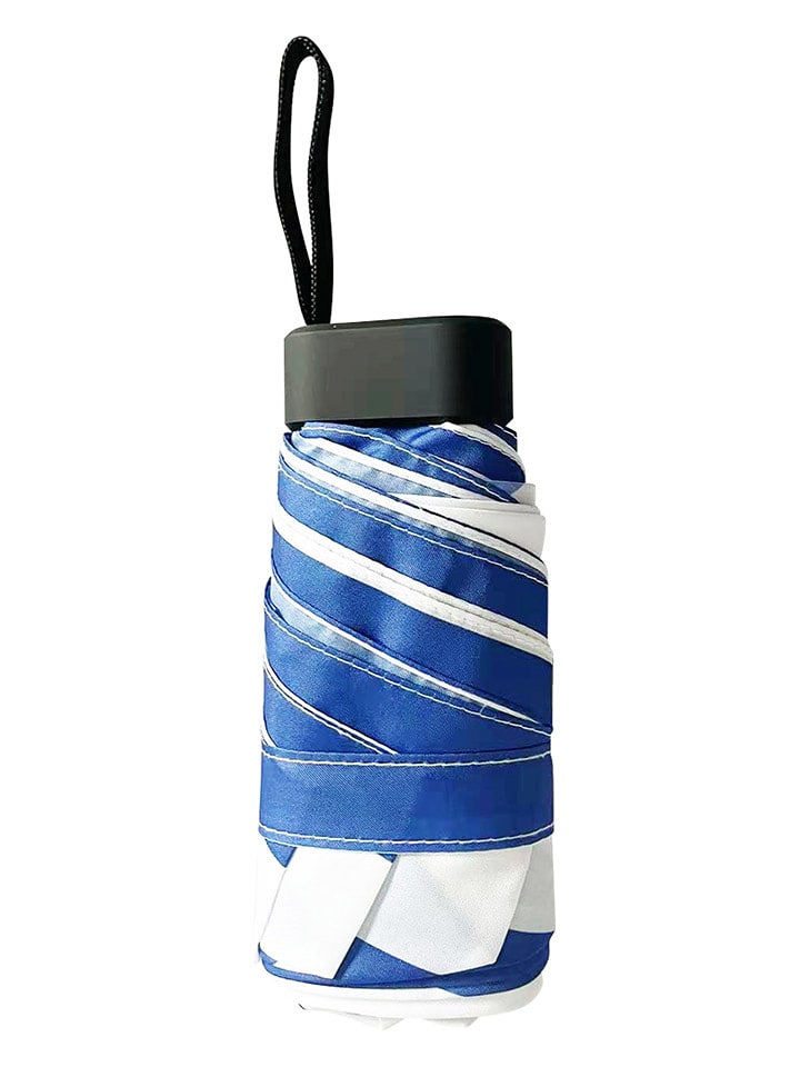 Le Monde du Parapluie Parasol w kolorze niebiesko-białym - Ø 93 cm rozmiar: onesize