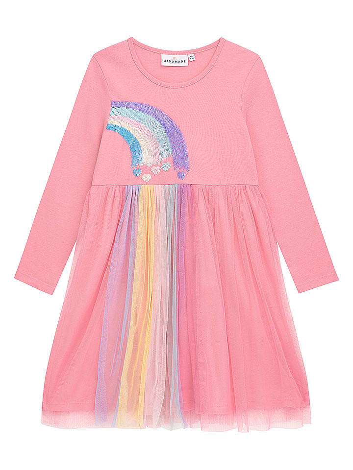 Danamade Sukienka "Fee" w kolorze jasnoróżowym rozmiar: 152