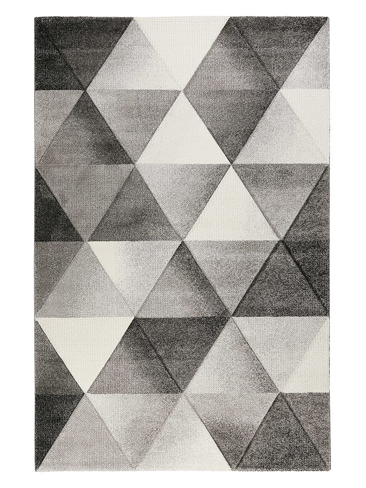 Wecon Home Dywan "Lighthouse" w kolorze szaro-czarnym rozmiar: 133x200 cm
