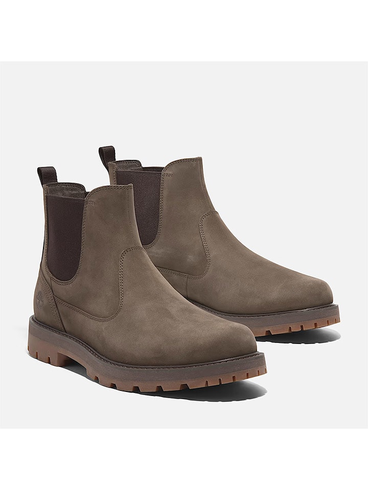 Timberland Skórzane sztyblety "Britton Road Mid" rozmiar: 40