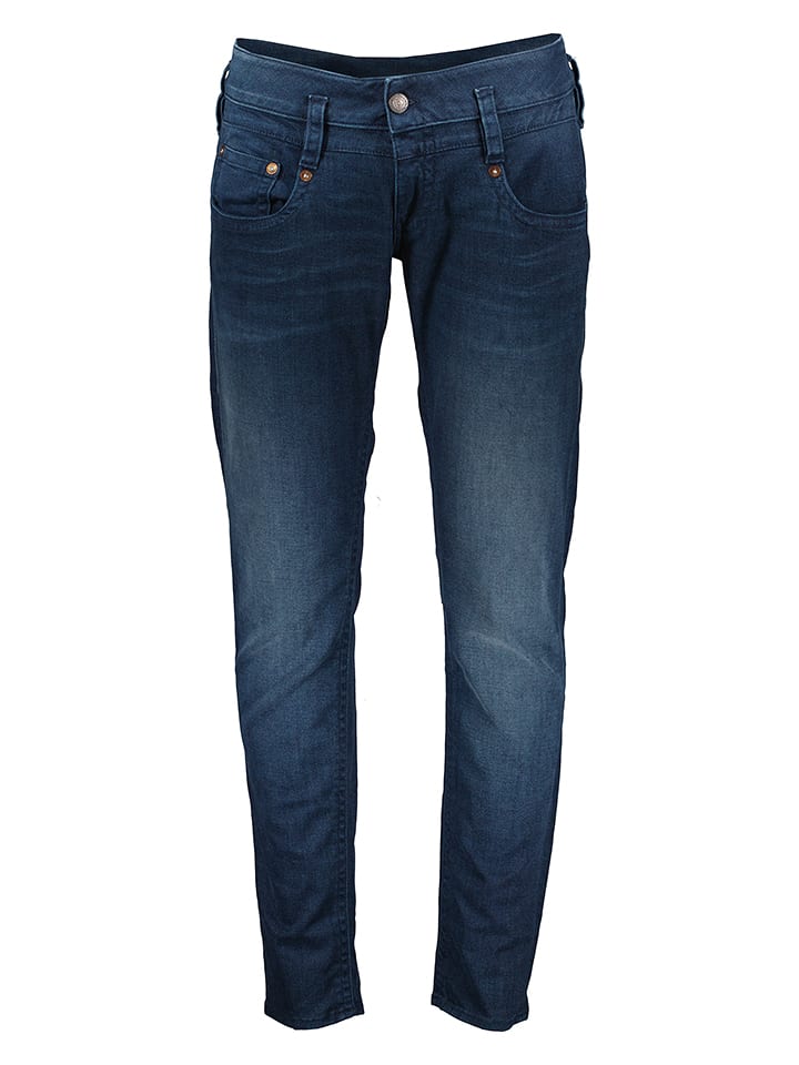 Herrlicher Dżinsy - Slim fit - w kolorze granatowym rozmiar: W25/L32