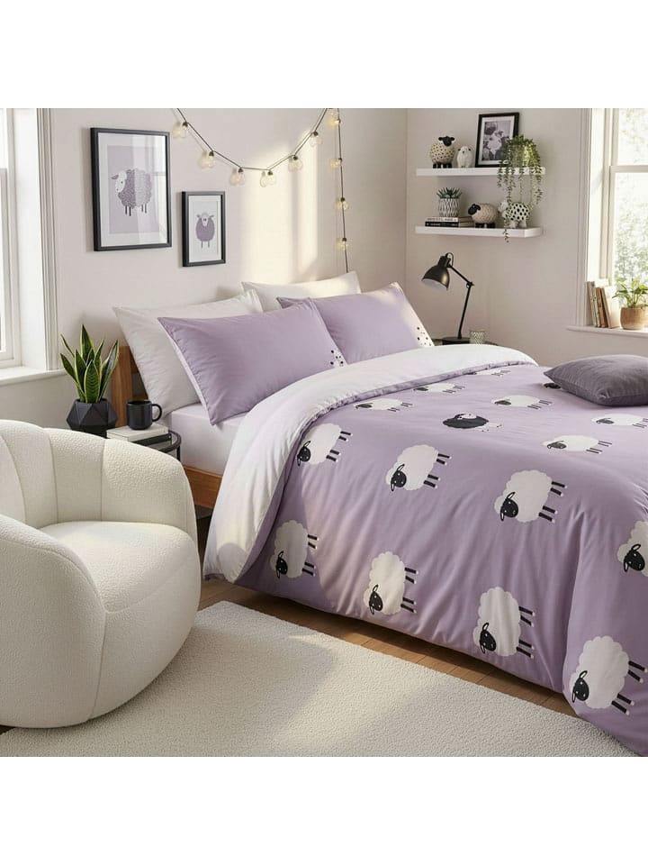 Mijolnir Komplet pościeli w kolorze fioletowym rozmiar: 260x220 cm