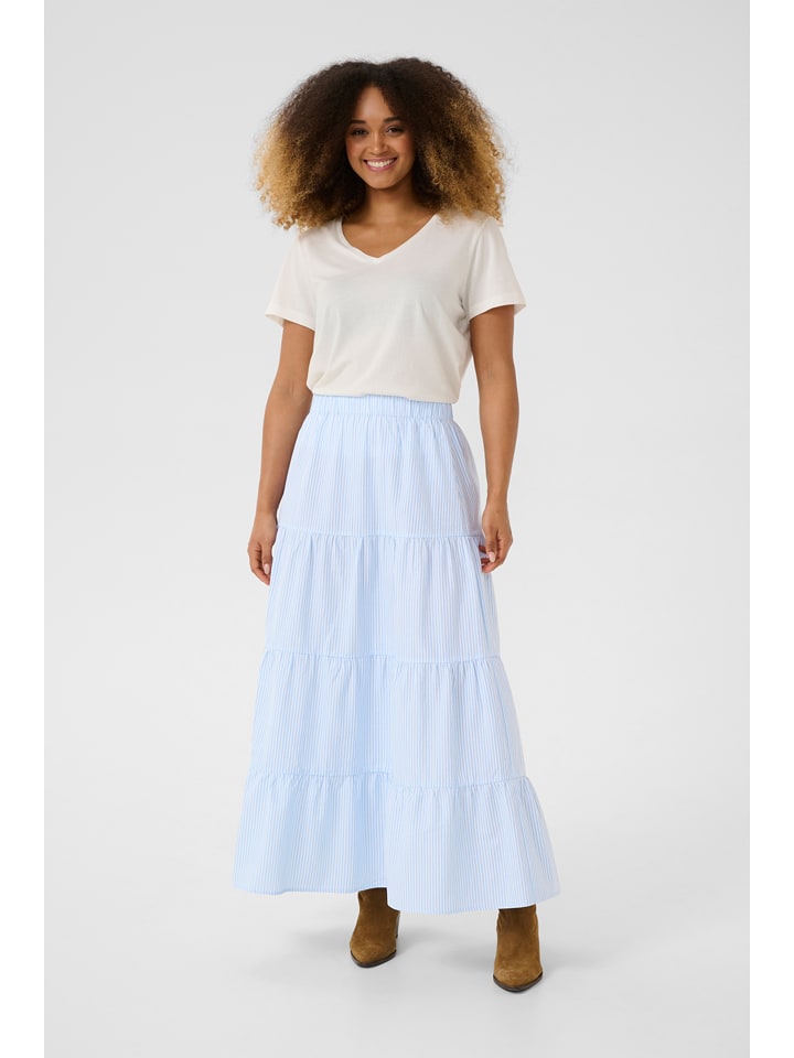 Kaffe Spódnica w kolorze błękitnym rozmiar: 38