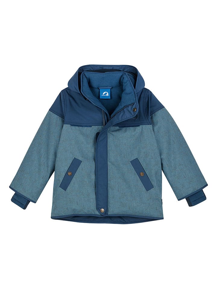 finkid Kurtka zimowa "Livo" w kolorze niebieskim rozmiar: 80/90