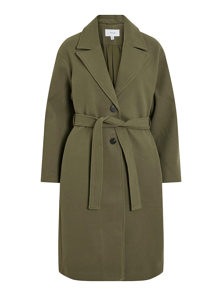 Vila Płaszcz przejściowy "Poko" w kolorze khaki rozmiar: 36