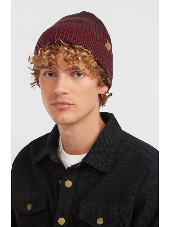 O'Neill Czapka beanie "O'Riginals" w kolorze brązowo-czerwonym rozmiar: onesize