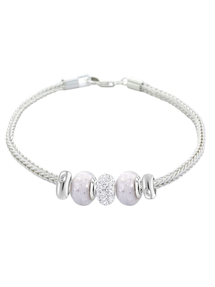 CHARM'S Srebrna bransoletka z charmsami rozmiar: onesize