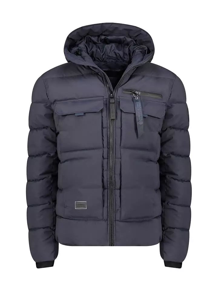 Geographical Norway Kurtka zimowa "Dosibalimo" w kolorze granatowym rozmiar: XXL