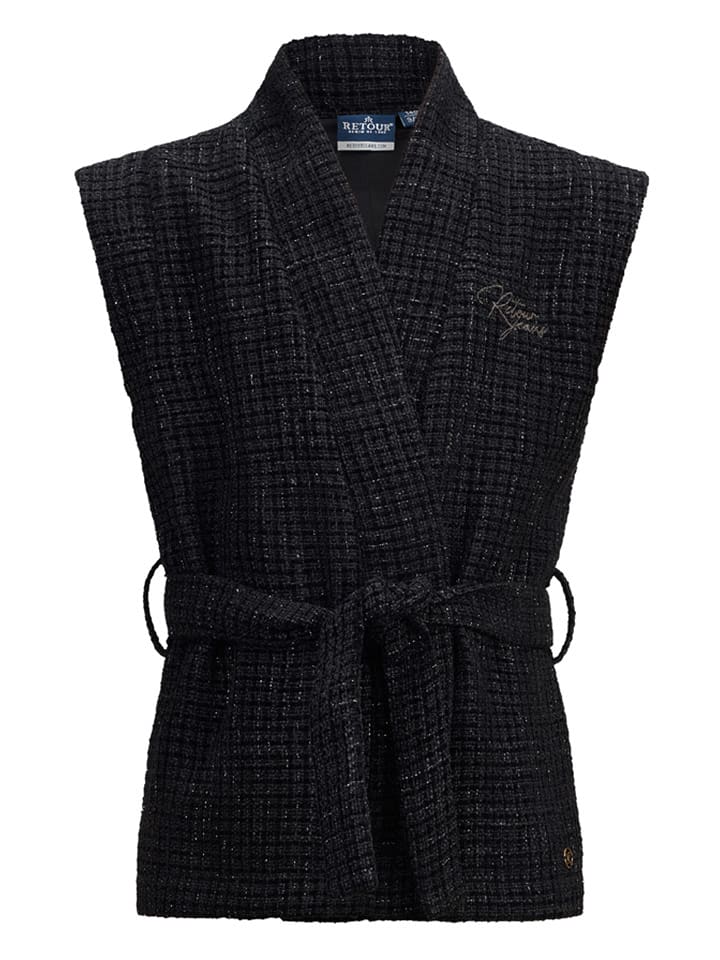 Retour Kamizelka "Hilal" w kolorze czarnym rozmiar: 170/176