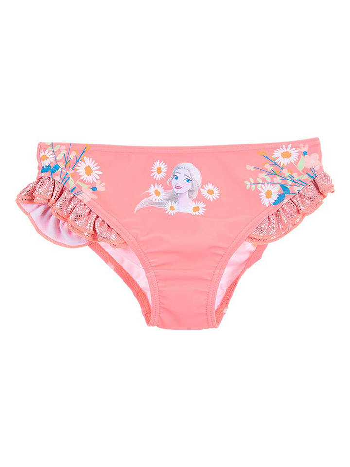Disney Frozen Figi bikini "Kraina Lodu" w kolorze jasnoróżowym rozmiar: 128