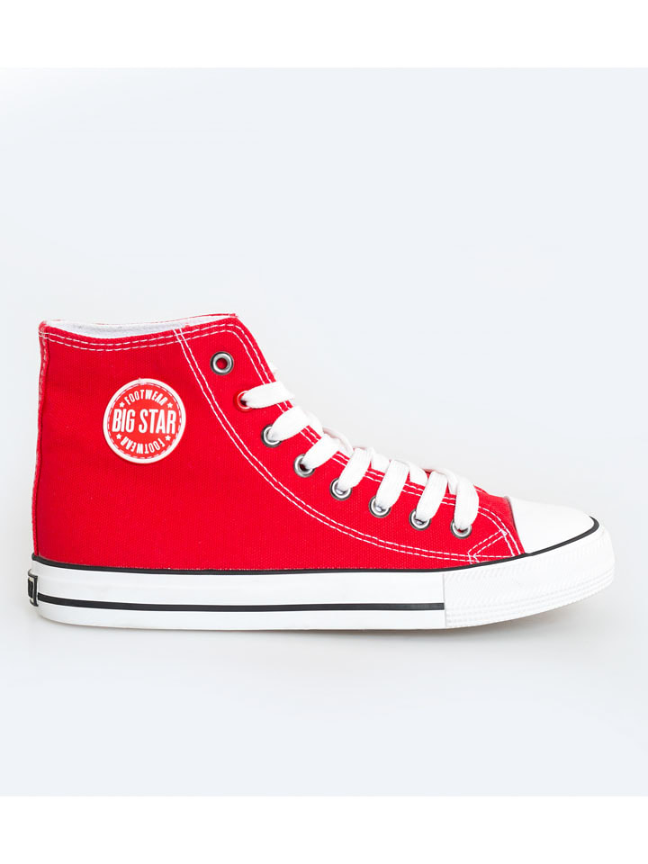 BIG STAR Sneakersy w kolorze czerwonym rozmiar: 47