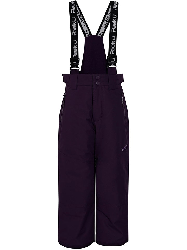 Peek U Spodnie narciarskie "Tara" w kolorze ciemnofioletowym rozmiar: 116