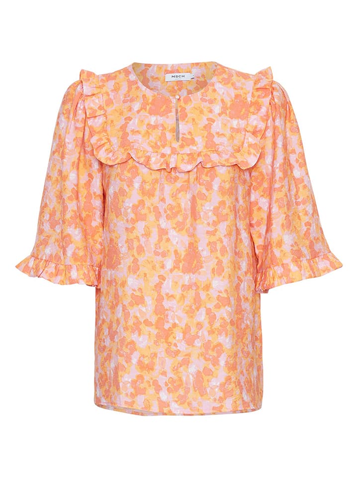 MOSS COPENHAGEN Bluzka "Taila" w kolorze pomarańczowym rozmiar: M