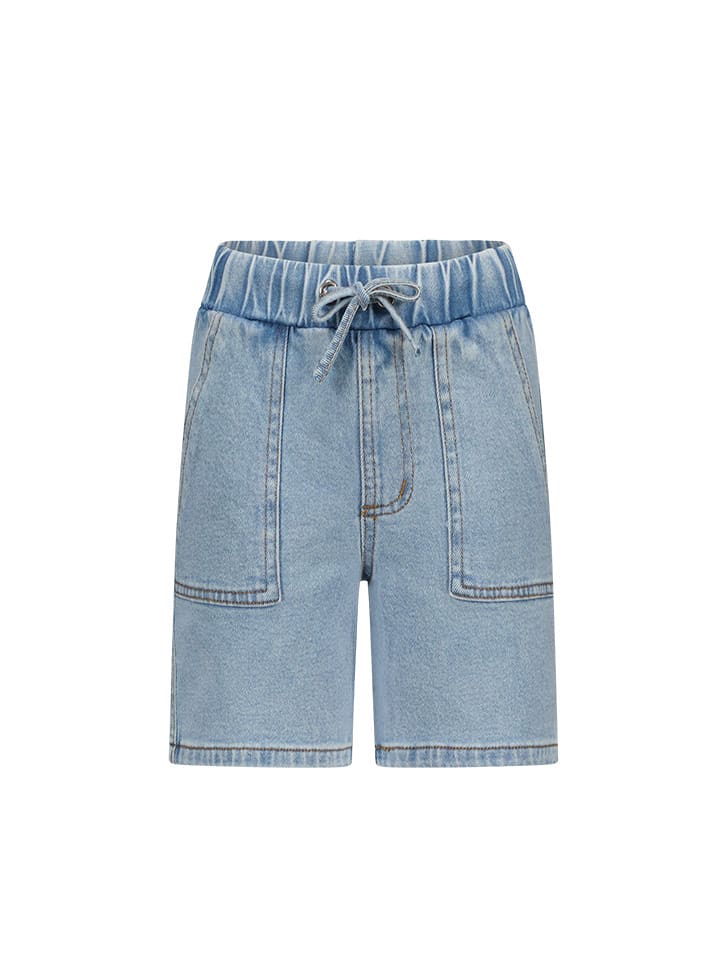 B.Nosy Szorty dżinsowe "Piper" w kolorze błękitnym rozmiar: 146/152