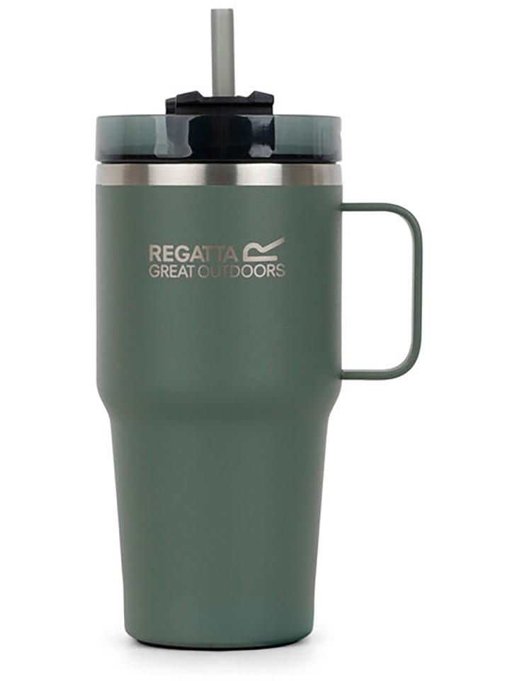 Regatta Kubek termiczny "Therm Insu" w kolorze zielonym - 600 ml rozmiar: onesize