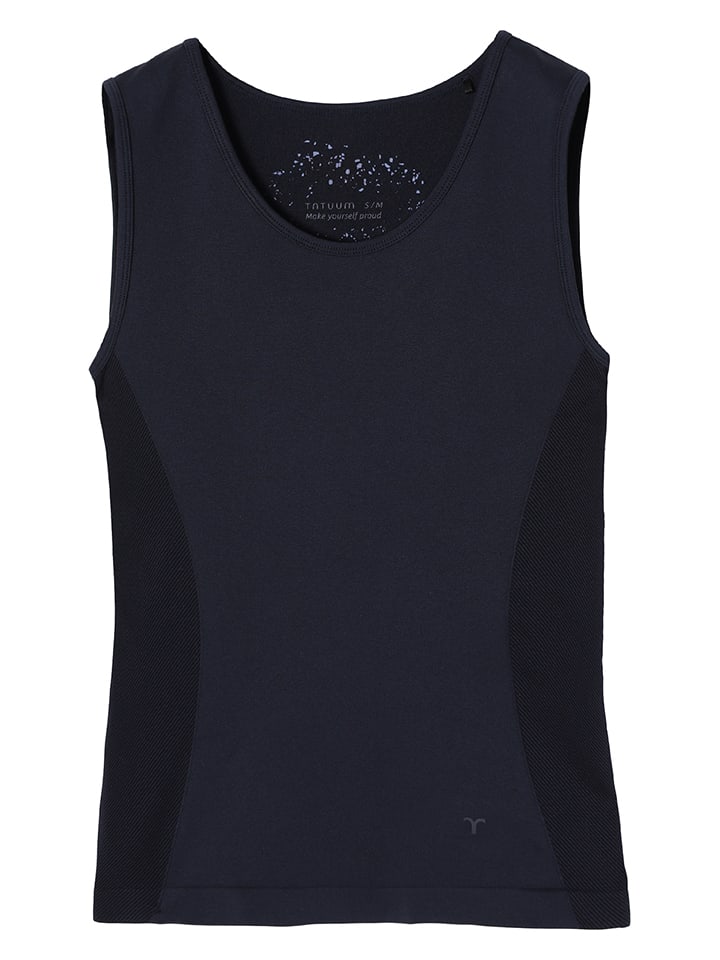 TATUUM Top w kolorze granatowym rozmiar: L/XL