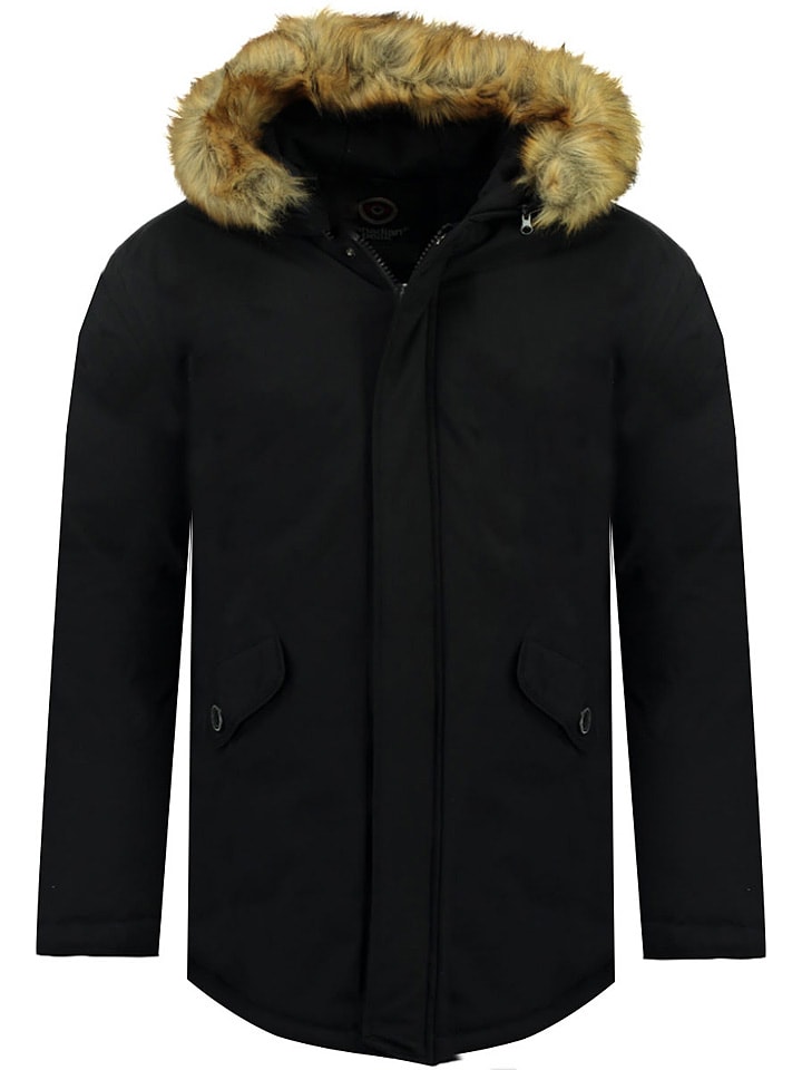 Canadian Peak Parka "Bagweak" w kolorze czarnym rozmiar: 176