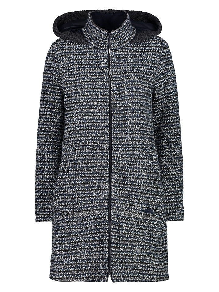 CMP Płaszcz w kolorze szaro-granatowym rozmiar: 38