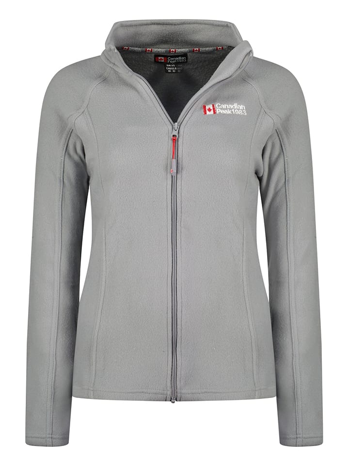 Canadian Peak Kurtka polarowa "Tugeak" w kolorze szarym rozmiar: XXL