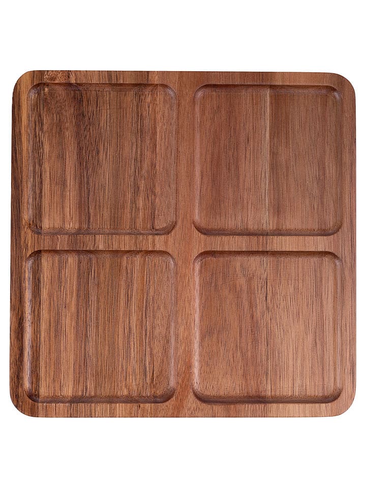 Villa d´Este Taca "Woody" w kolorze brązowym - 25 x 25 cm rozmiar: onesize