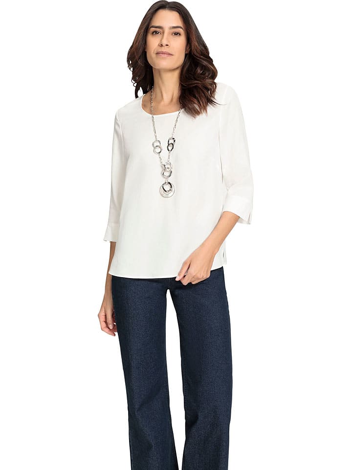 WITT WEIDEN Bluzka w kolorze białym rozmiar: 44