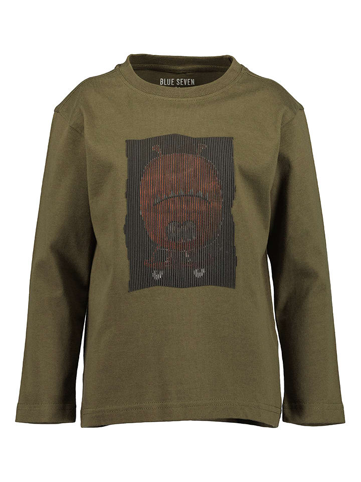 Blue Seven Koszulka w kolorze khaki rozmiar: 104