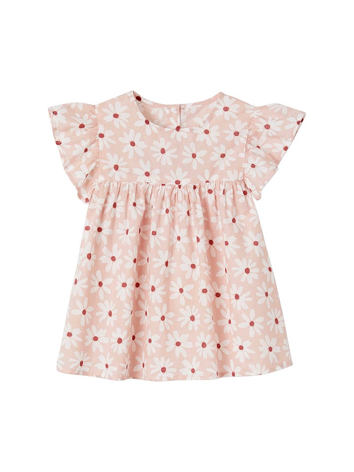 vertbaudet Tunika w kolorze jasnoróżowym rozmiar: 128