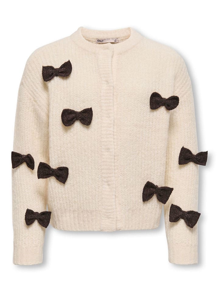 KIDS ONLY Kardigan "Rosalin" w kolorze beżowym rozmiar: 104