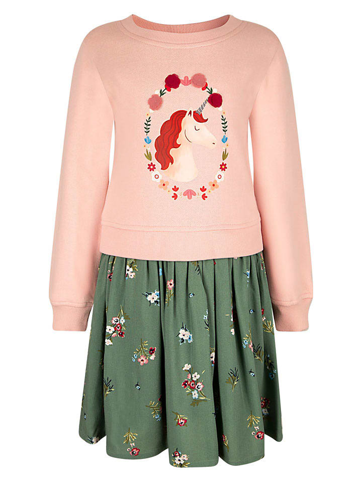 happy girls by Eisend Sukienka w kolorze jasnoróżowym rozmiar: 116