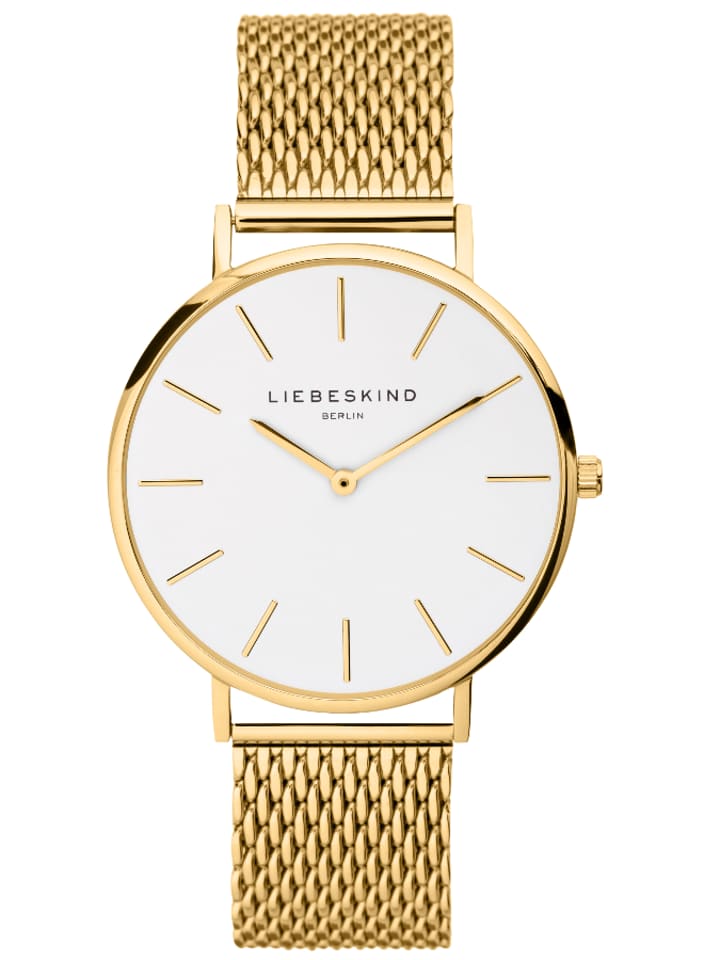 Liebeskind Zegarek kwarcowy w kolorze złoto-białym rozmiar: onesize