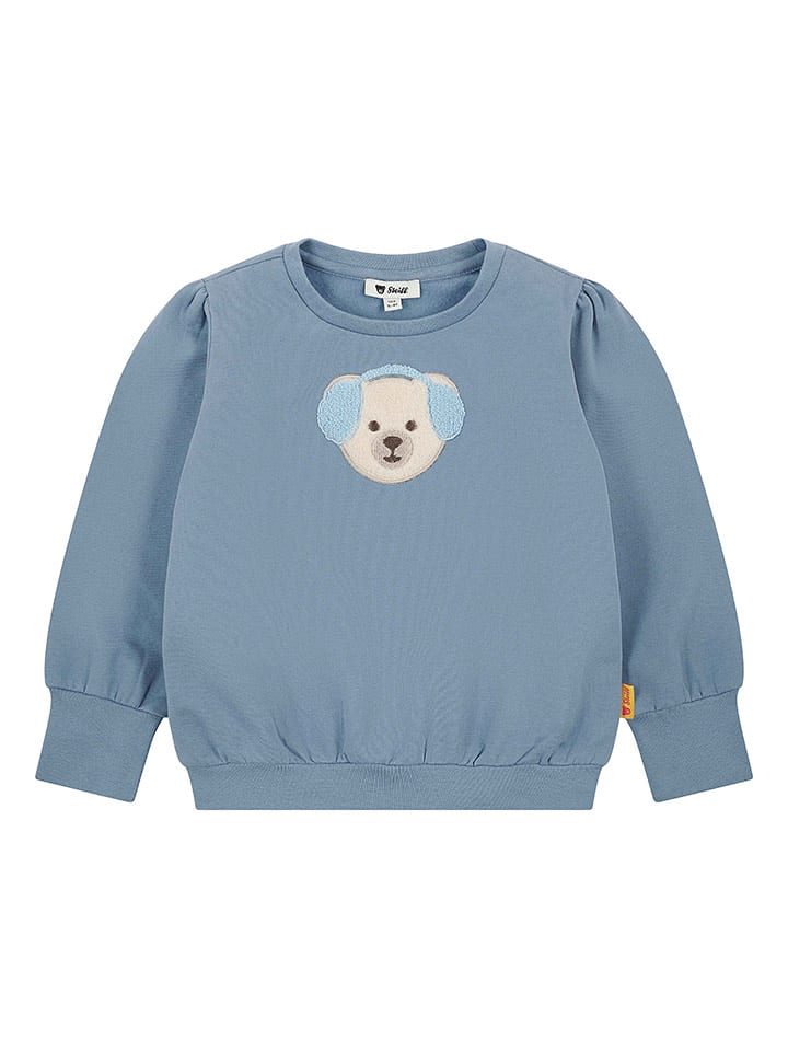 Steiff Bluza w kolorze niebieskim rozmiar: 98