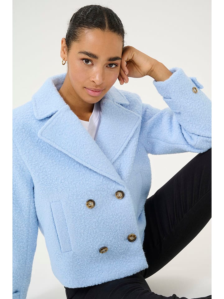 Kaffe Kurtka przejściowa "Anne" w kolorze błękitnym rozmiar: 40