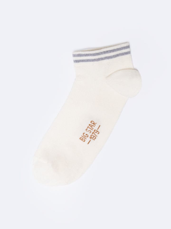 BIG STAR Skarpety w kolorze kremowym rozmiar: 39-42