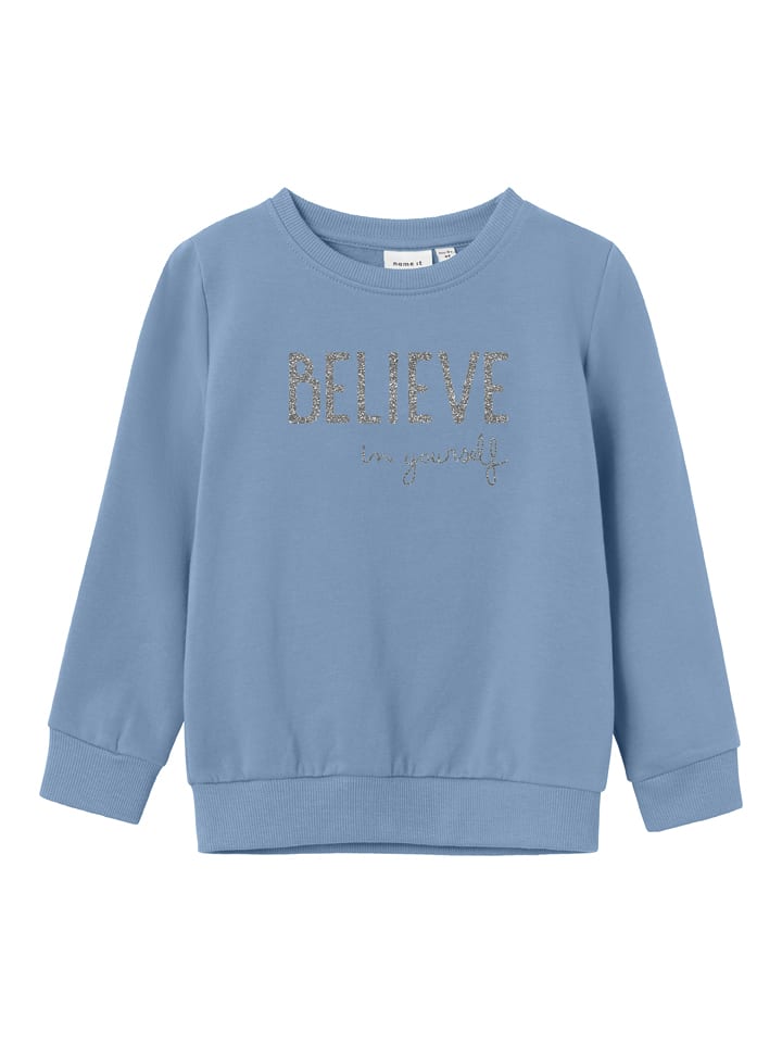 name it Bluza "Nolly" w kolorze błękitnym rozmiar: 98