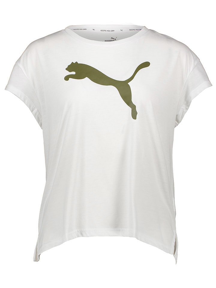Puma Koszulka funkcyjna "Modern" w kolorze białym rozmiar: M