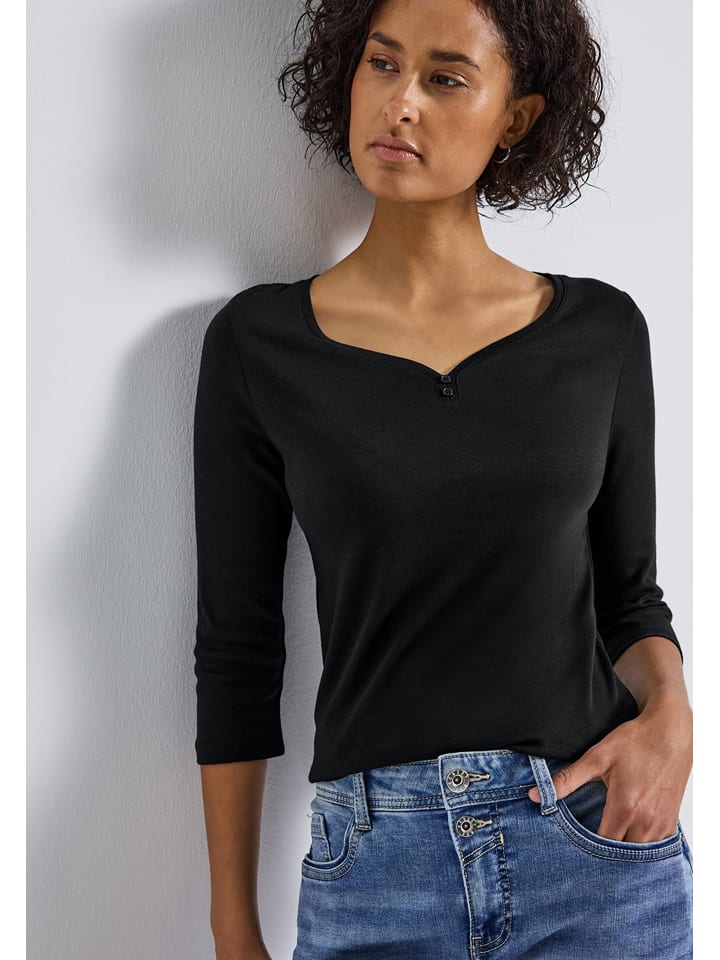 Cecil Koszulka w kolorze czarnym rozmiar: 42