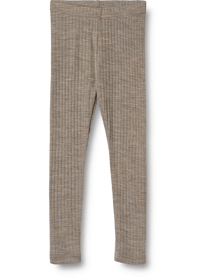 Wheat Legginsy "Agi" w kolorze khaki rozmiar: 98