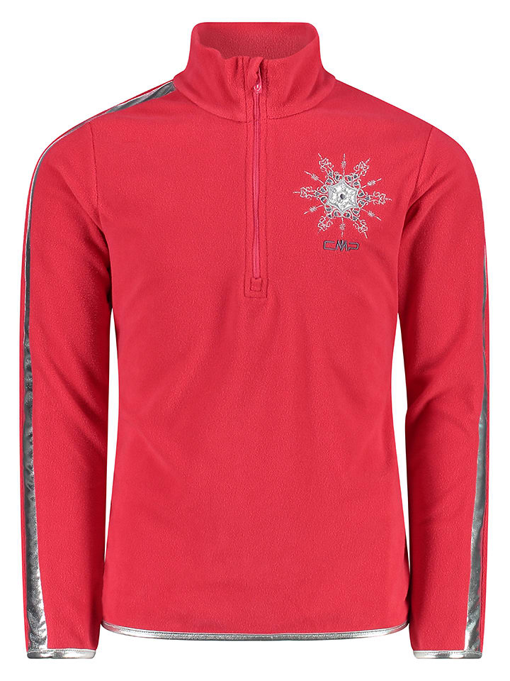 CMP Bluza polarowa w kolorze czerwonym rozmiar: 110