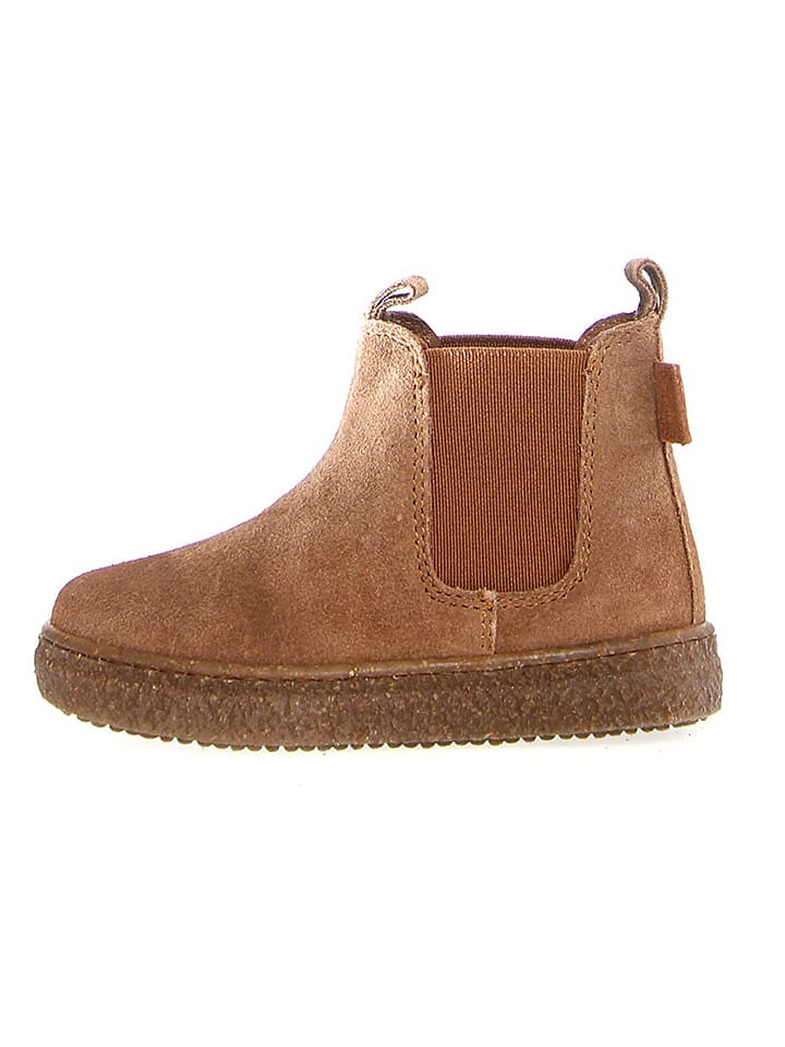 Naturino Skórzane sztyblety "Figus" w kolorze jasnobrązowym rozmiar: 33