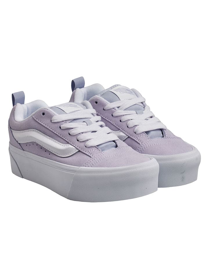 Vans Skórzane sneakersy "Knu Stack" w kolorze lawendowym rozmiar: 41