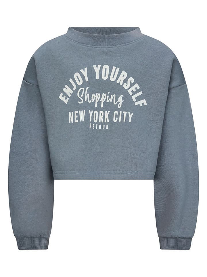 Retour Bluza "Puck" w kolorze szarym rozmiar: 170/176