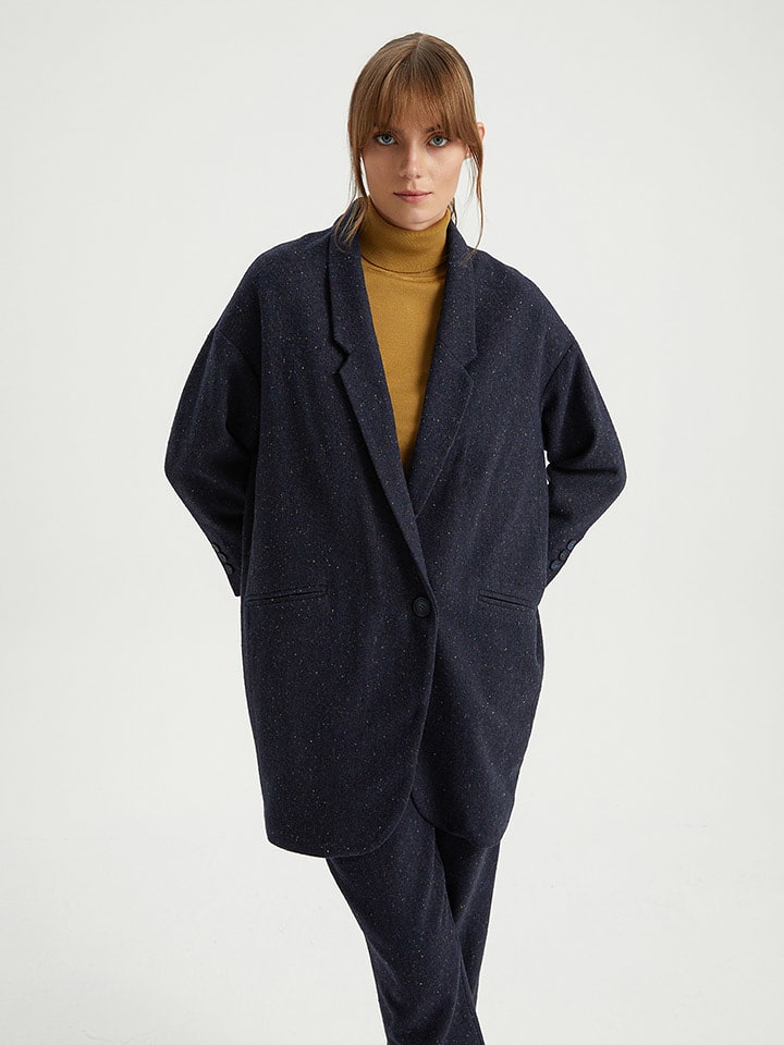 BGN Kurtka przejściowa w kolorze granatowym rozmiar: 36