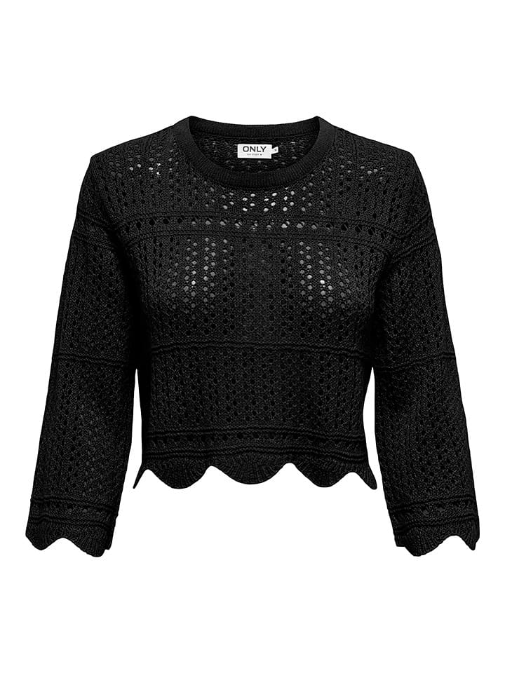 ONLY Sweter w kolorze czarnym rozmiar: M