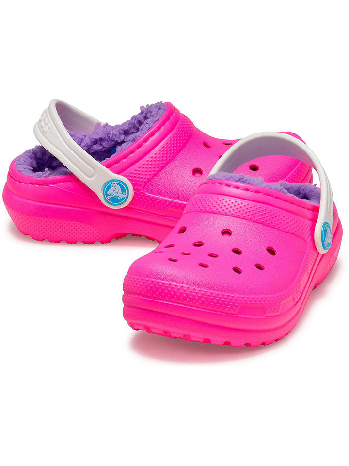 Crocs Chodaki "Pink Crush" w kolorze różowo-fioletowym rozmiar: 29/30