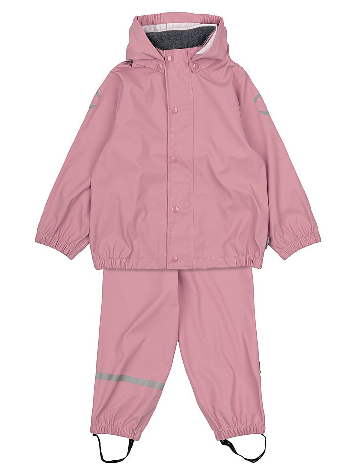 mikk-line 2-częściowy zestaw przeciwdeszczowy w kolorze jasnoróżowym rozmiar: 110