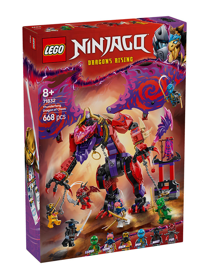 LEGO LEGO® NINJAGO: Chaos Dragon Thunder Fang - 8+ rozmiar: onesize